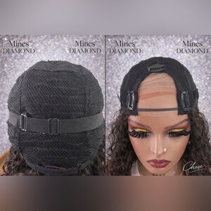 Mines Diamond Black Hair Wig